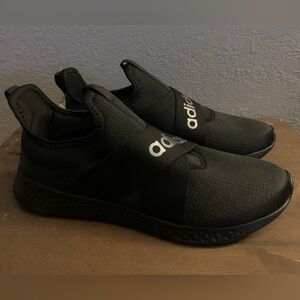 Adidas Puremotion Adapt Women's Size 11 Slip On Black Running Sneakers Shoes NIB